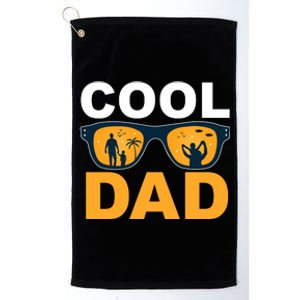 Cool Dad Fathers Day Special Gift Platinum Collection Golf Towel