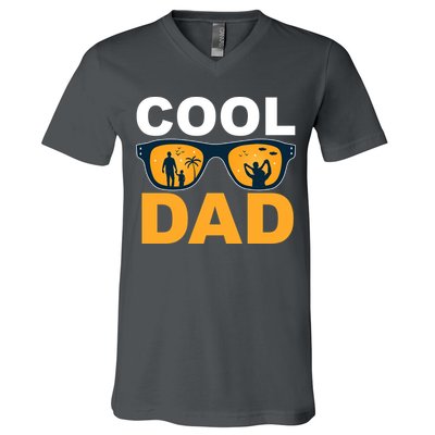 Cool Dad Fathers Day Special Gift V-Neck T-Shirt