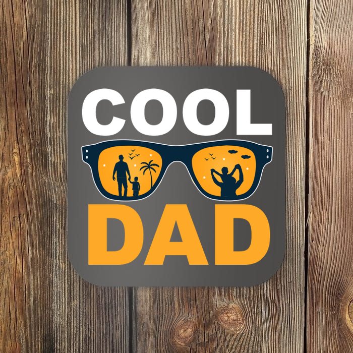 Cool Dad Fathers Day Special Gift Coaster