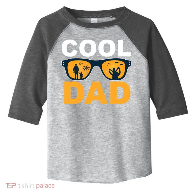 Cool Dad Fathers Day Special Gift Toddler Fine Jersey T-Shirt