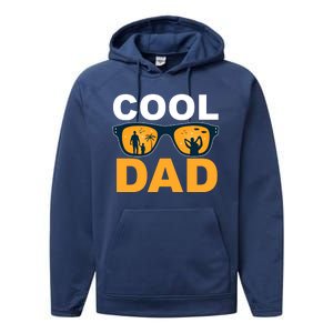 Cool Dad Fathers Day Special Gift Performance Fleece Hoodie