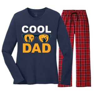 Cool Dad Fathers Day Special Gift Women's Long Sleeve Flannel Pajama Set 