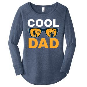 Cool Dad Fathers Day Special Gift Women's Perfect Tri Tunic Long Sleeve Shirt