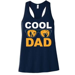 Cool Dad Fathers Day Special Gift Women's Racerback Tank