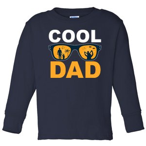 Cool Dad Fathers Day Special Gift Toddler Long Sleeve Shirt