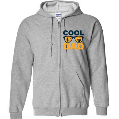 Cool Dad Fathers Day Special Gift Full Zip Hoodie