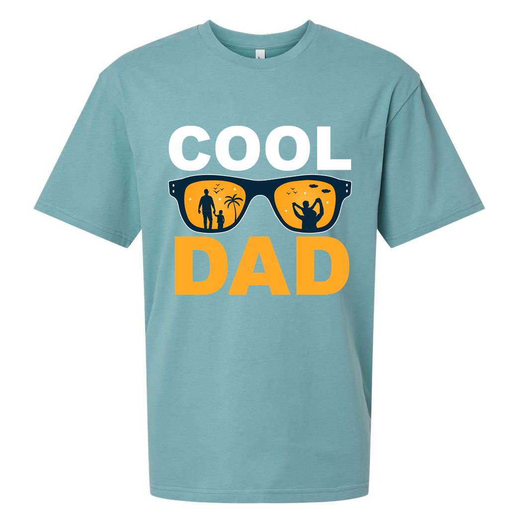 Cool Dad Fathers Day Special Gift Sueded Cloud Jersey T-Shirt