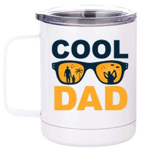 Cool Dad Fathers Day Special Gift 12 oz Stainless Steel Tumbler Cup