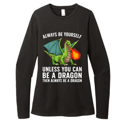 Cool Dragon For Men Women Mythical Dragon Lovers Womens CVC Long Sleeve Shirt