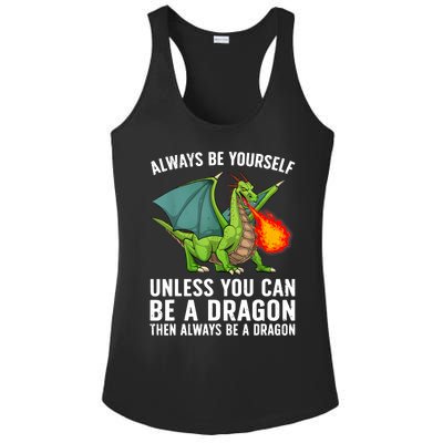 Cool Dragon For Men Women Mythical Dragon Lovers Ladies PosiCharge Competitor Racerback Tank