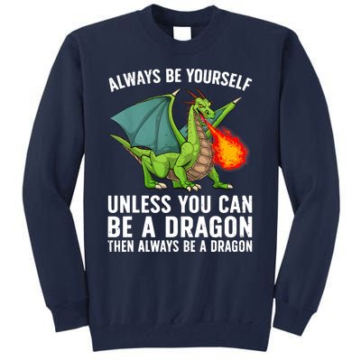 Cool Dragon For Men Women Mythical Dragon Lovers Tall Sweatshirt