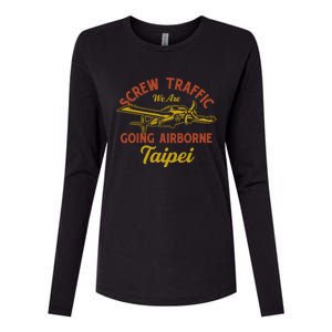 Complaint Departt Funny Taipei Humor Taiwan Gift Womens Cotton Relaxed Long Sleeve T-Shirt