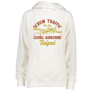 Complaint Departt Funny Taipei Humor Taiwan Gift Womens Funnel Neck Pullover Hood