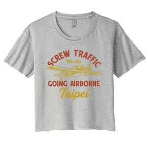 Complaint Departt Funny Taipei Humor Taiwan Gift Women's Crop Top Tee