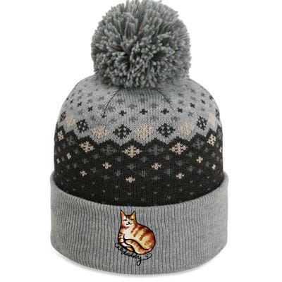 Cat Daddy Funny Cat Person Humor Gift The Baniff Cuffed Pom Beanie