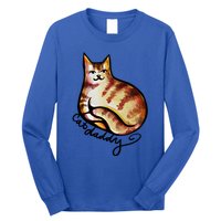 Cat Daddy Funny Cat Person Humor Gift Long Sleeve Shirt