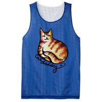 Cat Daddy Funny Cat Person Humor Gift Mesh Reversible Basketball Jersey Tank