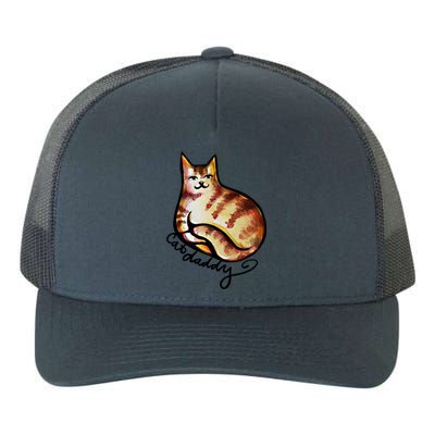 Cat Daddy Funny Cat Person Humor Gift Yupoong Adult 5-Panel Trucker Hat