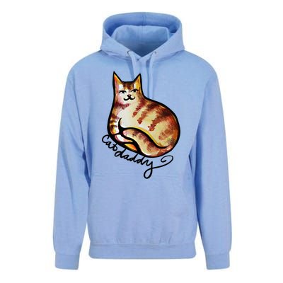 Cat Daddy Funny Cat Person Humor Gift Unisex Surf Hoodie