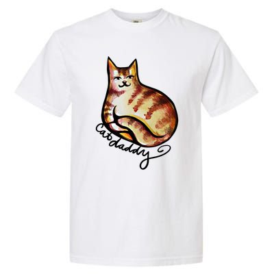 Cat Daddy Funny Cat Person Humor Gift Garment-Dyed Heavyweight T-Shirt