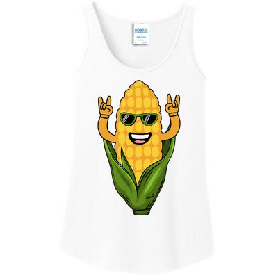 Corn Design For Women Sweet Corn On The Cob Lovers Ladies Essential Tank