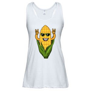 Corn Design For Women Sweet Corn On The Cob Lovers Ladies Essential Flowy Tank