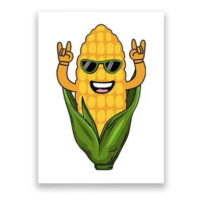 Corn Design For Women Sweet Corn On The Cob Lovers Poster