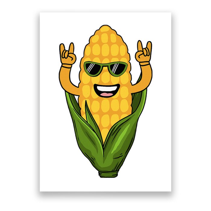 Corn Design For Women Sweet Corn On The Cob Lovers Poster