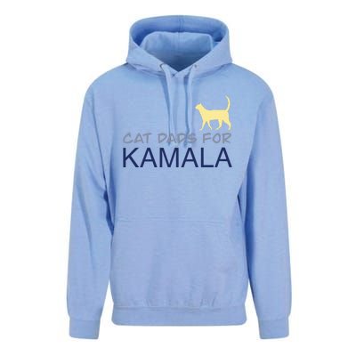 Cat Dads For Kamala Harris For President 2024 Unisex Surf Hoodie