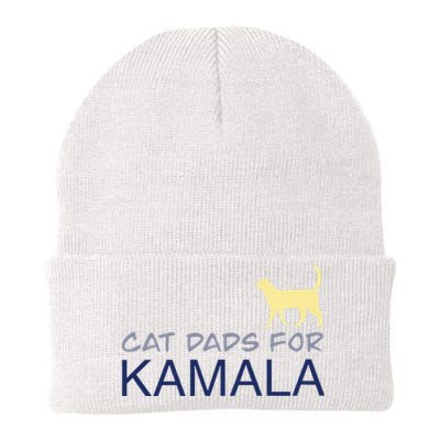 Cat Dads For Kamala Harris For President 2024 Knit Cap Winter Beanie