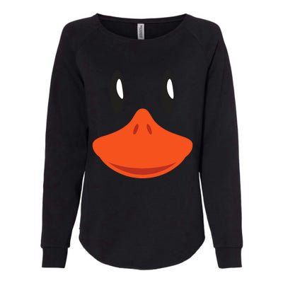 Cute Duck Face Awesome Halloween Costume Gift Womens California Wash Sweatshirt