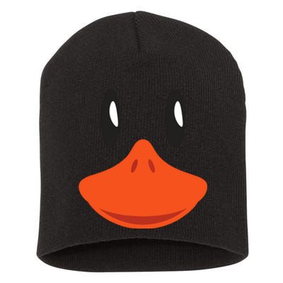 Cute Duck Face Awesome Halloween Costume Gift Short Acrylic Beanie