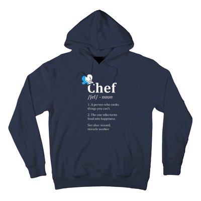 Chef Definition Funny Hoodie