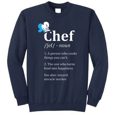 Chef Definition Funny Sweatshirt