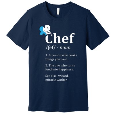 Chef Definition Funny Premium T-Shirt