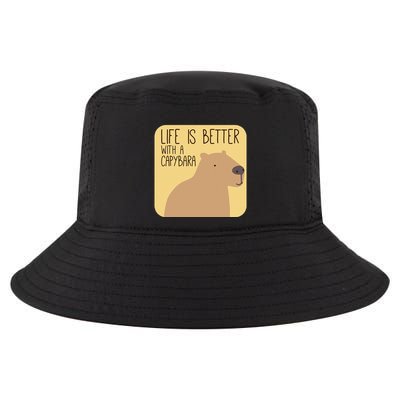 Capybara Design For Capibara Owner Cool Mammal Cool Comfort Performance Bucket Hat