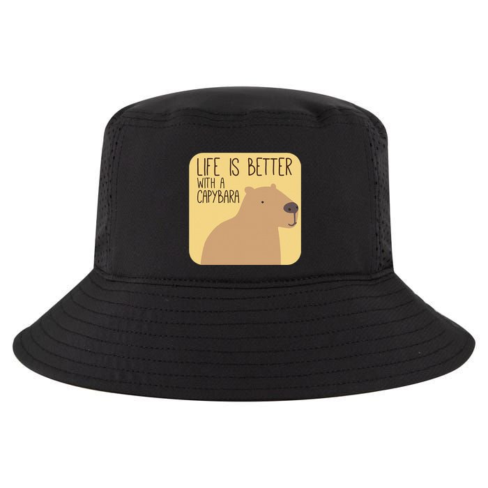 Capybara Design For Capibara Owner Cool Mammal Cool Comfort Performance Bucket Hat