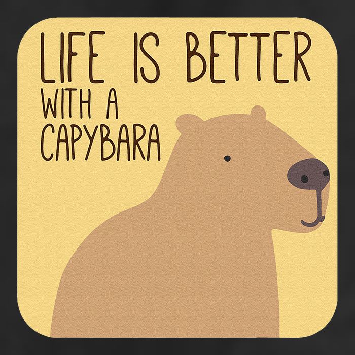 Capybara Design For Capibara Owner Cool Mammal Cool Comfort Performance Bucket Hat