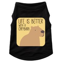 Capybara Design For Capibara Owner Cool Mammal Doggie Tank