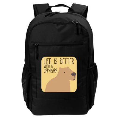 Capybara Design For Capibara Owner Cool Mammal Backpack