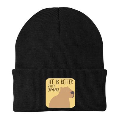 Capybara Design For Capibara Owner Cool Mammal Beanie