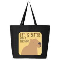 Capybara Design For Capibara Owner Cool Mammal 25L Jumbo Tote