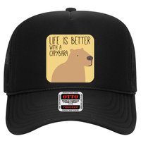 Capybara Design For Capibara Owner Cool Mammal Trucker Hat