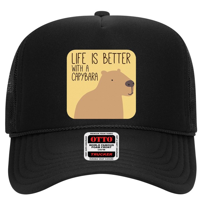 Capybara Design For Capibara Owner Cool Mammal Trucker Hat