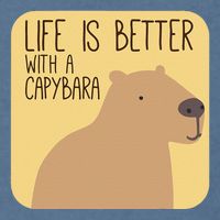 Capybara Design For Capibara Owner Cool Mammal Garment-Dyed Sweatshirt