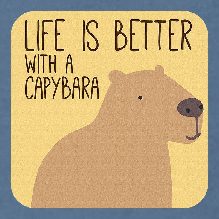 Capybara Design For Capibara Owner Cool Mammal Garment-Dyed Sweatshirt