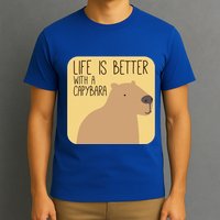 Capybara Design For Capibara Owner Cool Mammal T-Shirt