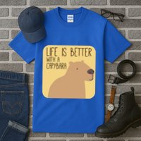 Capybara Design For Capibara Owner Cool Mammal Tall T-Shirt