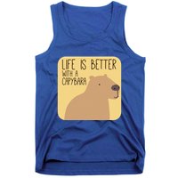 Capybara Design For Capibara Owner Cool Mammal Tank Top
