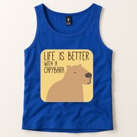Capybara Design For Capibara Owner Cool Mammal Tank Top